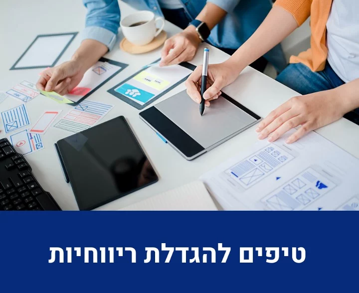 טיפים להגדלת ריווחיות